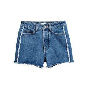 High Waist Straight  Summer Jean Shorts Women